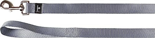 Produktbild von Flamingo Hundeleine Ziggi aus Nylon in Grau 200cm x 25mm - 200 cm