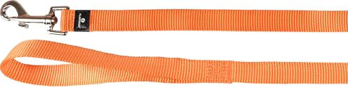 Produktbild von Flamingo Hundeleine Ziggi aus Nylon in Orange 100cm x 20mm - 100 cm