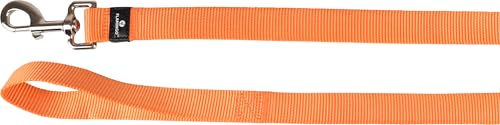 Produktbild von Flamingo Hundeleine Ziggi aus Nylon in Orange 100cm x 25mm - 100 cm
