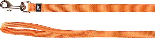 Produktbild von Flamingo Hundeleine Ziggi aus Nylon in Orange 130cm x 15mm - 130 cm