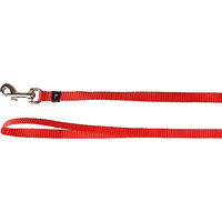 Produktbild von Flamingo Hundeleine Ziggi aus Nylon in Rot 130cm 10mm - 130 cm