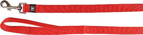 Flamingo Hundeleine Ziggi aus Nylon in Rot 130cm 20mm - 130 cm – Bild 1 von 3