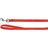 Produktbild von Flamingo Hundeleine Ziggi aus Nylon in Rot mit 200cm Länge und 20mm Breite - 200 cm