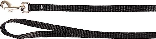 Produktbild von Flamingo Hundeleine Ziggi aus Nylon in Schwarz 130cm 10mm - 130 cm