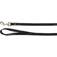 Produktbild von Flamingo Hundeleine Ziggi aus Nylon in Schwarz 130cm 10mm - 130 cm