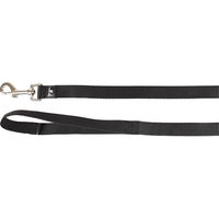 Produktbild von Flamingo Hundeleine Ziggi aus Nylon Schwarz 100cm 20mm - 100 cm