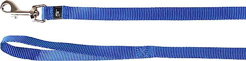 Produktbild von Flamingo Hundeleine Ziggi Blau aus Nylon 300cm x 20mm - 300 cm