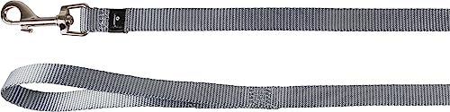 Produktbild von Flamingo Hundeleine Ziggi Grau aus Nylon 130cm - 130 cm