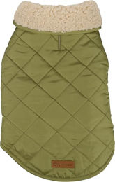 Flamingo Hundemantel Bonnie Grün wasserabweisend mit Plüschfutter - 1 Stk. – Bild 1 von 5