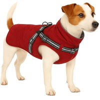 Produktbild von Flamingo Hundemantel Duker Wintermantel Rot wasserdicht mit Fleecefutter 35cm - 1 Stk.