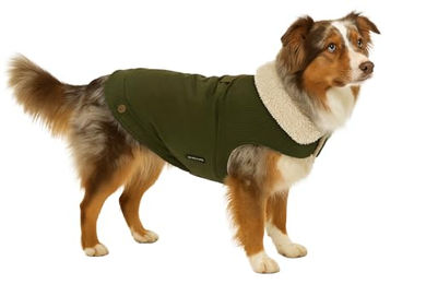 Flamingo Hundemantel Endor Khaki mit 55 cm Rückenlänge – Bild 1 von 6