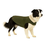 Produktbild von Flamingo Hundemantel Endor Khaki Wintermantel aus Polyester mit 50 cm Rückenlänge