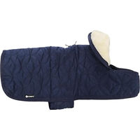 Produktbild von Flamingo Hundemantel Koda Winter Dunkelblau XL wasserabweisend mit Fleece-Innenfutter für kleine Rassen