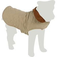 Produktbild von Flamingo Hundemantel Modest Beige Wasserabweisend Wintermantel aus Polyester 45 cm