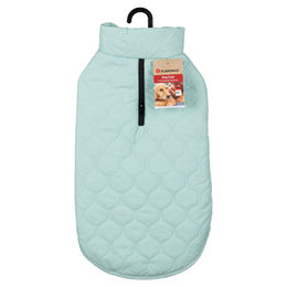 Produktbild von Flamingo Hundemantel Tosca minzgrün wasserabweisend aus Polyester mit Rückenlänge 50 cm