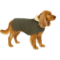 Produktbild von Flamingo Hundemantel Ushi Winter Mantel wasserabweisend Polyester Größe M Khaki