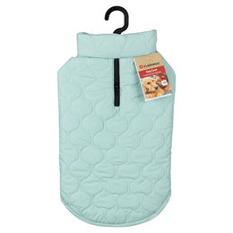 Flamingo Hundemantel Winter aus Polyester in Mintgrün mit wasserabweisender Eigenschaft und weichem Fleece – Bild 1 von 2