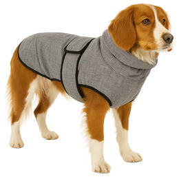 Flamingo Hundemantel Winter Iglu Grau wasserabweisend Polyester Größe M – Bild 1 von 4