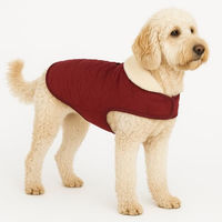 Produktbild von Flamingo Hundemantel Winter Koda Bordeaux Rot Wasserabweisend Größe M für kleine Rassen
