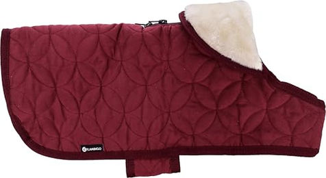 Flamingo Hundemantel Winter Koda Bordeaux Rot wasserabweisend mit Fleece-Innenfutter XL – Bild 1 von 3