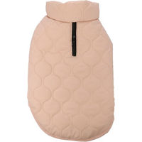 Produktbild von Flamingo Hundemantel Winter Tosca Rosa aus Polyester mit wasserabweisender Funktion und weichem Fleece Rückenlänge 55 cm