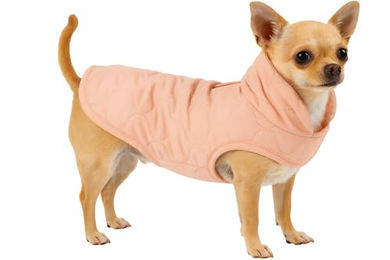 Flamingo Hundemantel Winter Tosca Rosa aus Polyester mit weichem Fleece und wasserabweisender Eigenschaft – Bild 1 von 3