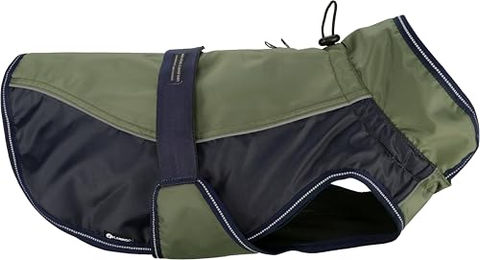 Flamingo Hundemantel Winter wasserabweisend Polyester Eisberg Khaki Dunkelblau XXL – Bild 1 von 4