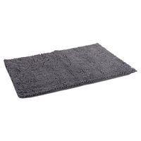 Produktbild von Flamingo Hundematte Schmutzfangmatte Fluffy Grau aus Polyester 100,5 x 63 x 2,5 cm