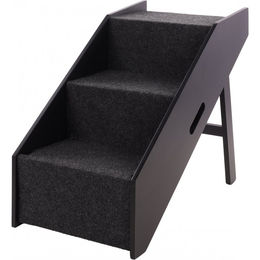 Produktbild von Flamingo Hundeplanke und Treppe Pino Schwarz für große Rassen