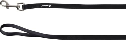 Flamingo Hundeschleppleine Biothane Schwarz 5m - 5 m – Bild 1 von 3
