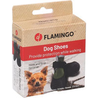 Produktbild von Flamingo Hundeschuhe Pfotenschuhe Grün Größe S aus Polyester
