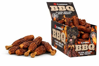 Flamingo Hundesnack BBQ Hühnerschenkel mit Huhn getreidefrei und glutenfrei 2 kg – Bild 1 von 5