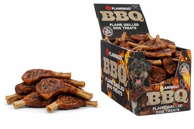 Flamingo Hundesnack BBQ Kotelett mit Huhn XS, getreidefrei, glutenfrei und ohne Zuckerzusatz, 2 kg – Bild 1 von 10