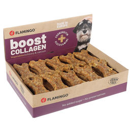 Flamingo Hundesnack Boost Kauknochen mit Rind, Gemüse und Kollagen getreidefrei 720 g - 720 g – Bild 1 von 4