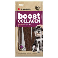 Produktbild von Flamingo Hundesnack Boost Wurst mit Insekten und Rind getreidefrei und ohne Zucker 600 g - 600 g