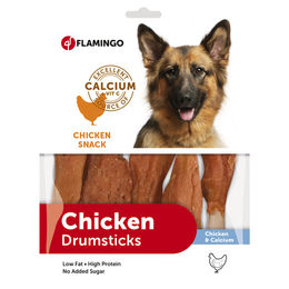 Flamingo Hundesnack Chick'n Calcium Knochen mit Huhn Monoprotein 400 g - 400 g – Bild 1 von 4