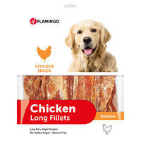 Produktbild von Flamingo Hundesnack Chick'n Huhn Trockenfleisch Monoprotein glutenfrei ohne Zucker 800 g - 800 g