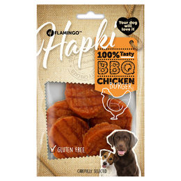 Flamingo Hundesnack Hapki BBQ Burger mit Huhn glutenfrei 85 g – Bild 1 von 2