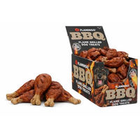 Produktbild von Flamingo Hundesnack Kausnack BBQ Kotelett mit Huhn für Hunde Adult Getreidefrei Glutenfrei Ohne Zucker 2 kg