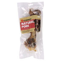 Produktbild von Flamingo Hundesnack Nature Schweineknochen Monoprotein glutenfrei ohne Zucker und Konservierungsstoffe