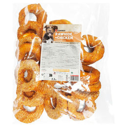 Flamingo Hundesnack Rhide Ring mit Huhn und Ente glutenfrei und ohne Zucker 110 g – Bild 1 von 1