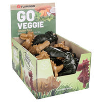 Produktbild von Flamingo Hundesnack Veggie Dino Kausnack glutenfrei und ohne Zucker Größe L - 1,8 kg