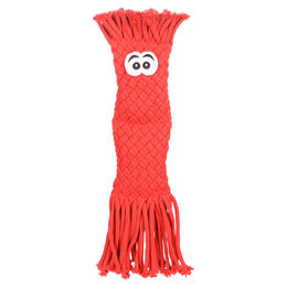 Produktbild von Flamingo Hundespielzeug Ayla aus Baumwolle mit Squeaker rot - 36 cm