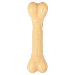 Produktbild von Flamingo Hundespielzeug Boney Knochen aus Nylon in Beige 15 cm