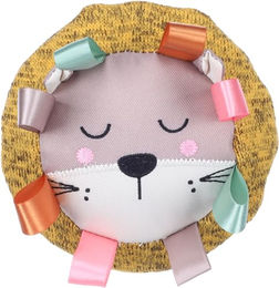 Flamingo Hundespielzeug Britty Löwe Ocker Stoff-Quietschspielzeug für Welpen – Bild 1 von 3