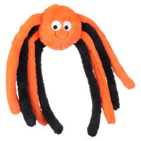 Produktbild von Flamingo Hundespielzeug Callie Spinne Plüsch Orange Schwarz