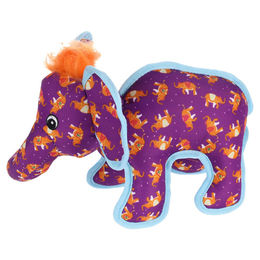 Flamingo Hundespielzeug Elefant Lila mit Squeaker aus Stoff – Bild 1 von 7