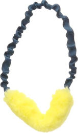 Flamingo Hundespielzeug Fauxtra Ring Bungee Plüsch Gelb 25 cm – Bild 1 von 2