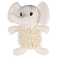 Produktbild von Flamingo Hundespielzeug Flufa Elefant beige mit Squeaker aus Cord