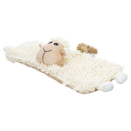 Flamingo Hundespielzeug Flufa Schaf mit Seil beige 44 x 26 x 11 cm – Bild 1 von 1